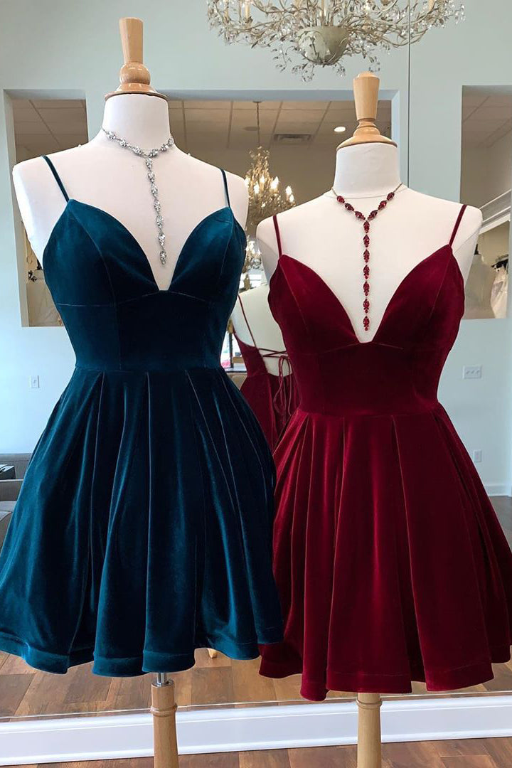 Velvet store hoco dresses