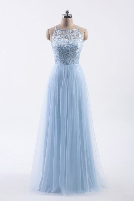 Ice Blue Formal Dress