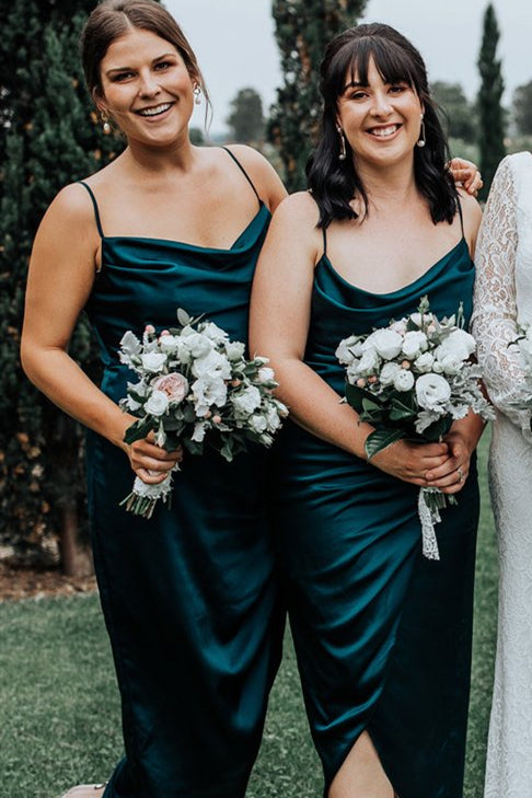 Dark Teal Bridesmaid Dress ...