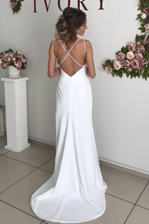 Satin Wedding Dresses – FancyVestido